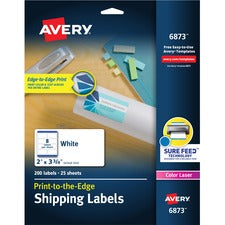 Avery&reg; Shipping Labels - Sure Feed - Print to the Edge