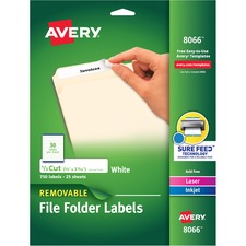 Avery&reg; File Folder Labels - Sure Feed