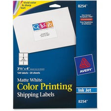 Avery&reg; Color Printing Shipping Labels - Sure Feed