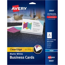 Avery&reg; Inkjet Print Business Card