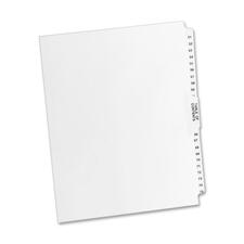 Avery&reg; Premium Collated Legal Exhibit Dividers with Table of Contents Tab - Avery Style