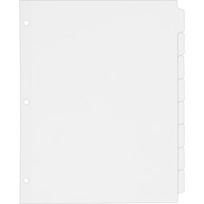 Avery&reg; Plain Tab Write-On Dividers