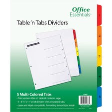 Avery&reg; Office Essentials Table 'n Tabs Dividers