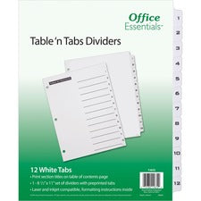 Avery&reg; Office Essentials Table 'n Tabs Dividers
