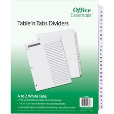 Avery&reg; Office Essentials Table 'n Tabs Dividers