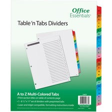 Avery&reg; Office Essentials Table 'n Tabs Dividers