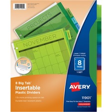 Avery® Big Tab Insertable Dividers