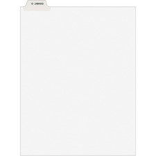 Avery&reg; Individual Legal Dividers - Avery Style - Unpunched