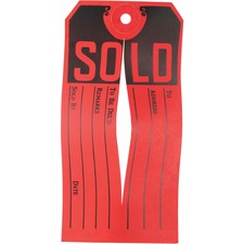Avery&reg; Sold Tags - Knife Slit