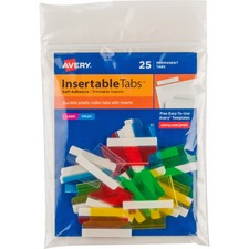 Avery&reg; Index Tabs with Printable Inserts