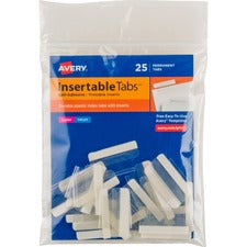 Avery&reg; Index Tabs with Printable Inserts