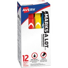 Avery&reg; Large Marks A Lot Desk-style Permanent Markers