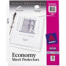 Avery&reg; Economy-Weight Sheet Protectors