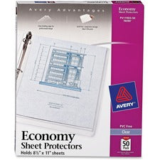 Avery&reg; Economy-Weight Sheet Protectors