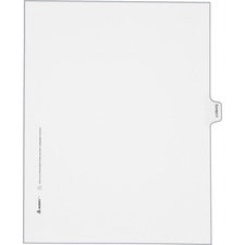 Avery® Individual Legal Dividers - Allstate Style - Unpunched