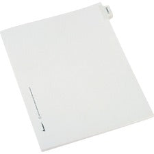 Avery&reg; Individual Legal Dividers - Allstate Style - Unpunched