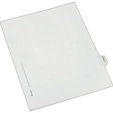 Avery® Individual Legal Dividers - Allstate Style - Unpunched