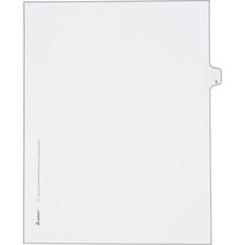 Avery&reg; Individual Legal Dividers - Allstate Style - Unpunched