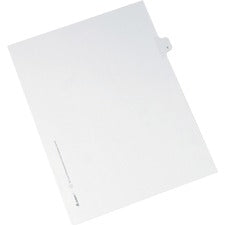 Avery® Individual Legal Dividers Allstate(R) Style, Letter Size, Side Tab T (82182)