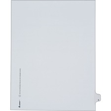 Avery&reg; Individual Legal Dividers - Allstate Style - Unpunched