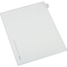 Avery&reg; Individual Legal Dividers - Allstate Style - Unpunched