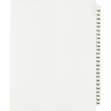 Avery&reg; Standard Collated Legal Dividers - Avery Style