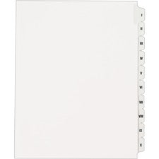 Avery&reg; Collated Legal Dividers - Allstate Style - Unpunched