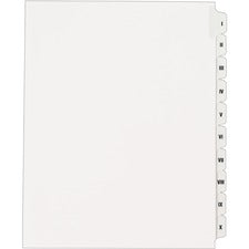 Avery® Collated Legal Dividers - Allstate Style - Unpunched