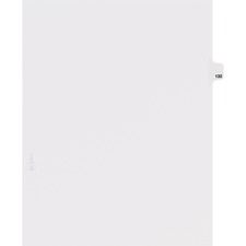 Avery&reg; Individual Legal Dividers Avery&reg; Style, Letter Size, Side Tab #132 (82348)