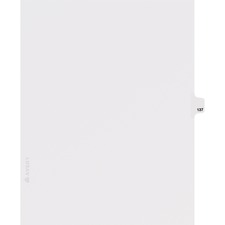 Avery&reg; Individual Legal Dividers - Avery Style - Unpunched