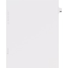 Avery&reg; Individual Legal Dividers - Avery Style - Unpunched