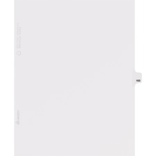 Avery&reg; Individual Legal Dividers - Avery Style - Unpunched