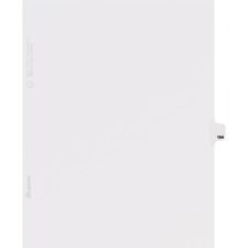 Avery&reg; Individual Legal Dividers - Avery Style - Unpunched