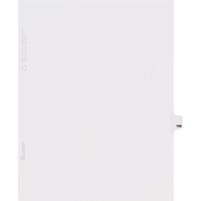 Avery&reg; Individual Legal Dividers - Avery Style - Unpunched