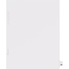 Avery® Individual Legal Dividers - Avery Style - Unpunched