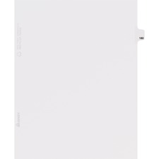 Avery&reg; Individual Legal Dividers - Avery Style - Unpunched