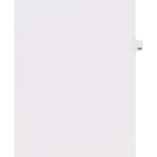 Avery&reg; Individual Legal Dividers - Avery Style - Unpunched