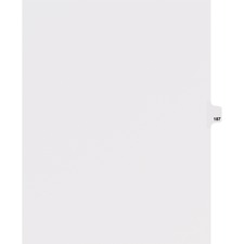 Avery® Individual Legal Dividers - Avery Style - Unpunched
