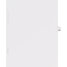 Avery&reg; Individual Legal Dividers - Avery Style - Unpunched