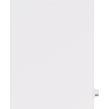 Avery&reg; Individual Legal Dividers - Avery Style - Unpunched