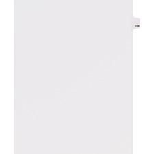 Avery® Individual Legal Dividers - Avery Style - Unpunched