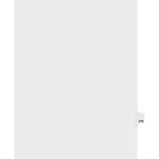 Avery® Individual Legal Dividers - Avery Style - Unpunched