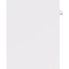 Avery&reg; Individual Legal Dividers - Avery Style - Unpunched