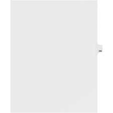 Avery&reg; Individual Legal Dividers Avery Style, Letter Size, Side Tab #286 (82502)