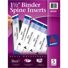 Avery&reg; Binder Spine Inserts