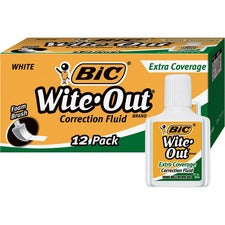 BIC Extra Coverage Wite-Out Brand Correction Fluid
