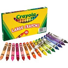 Crayola 16-Count Large Crayons