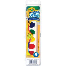 Crayola 8 Count Washable Watercolor Set