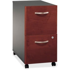 Bush Business Furniture Series C 2 Drawer Mobile Pedestal - Assembled