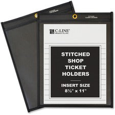 C-Line Shop Ticket Holders, Stitched